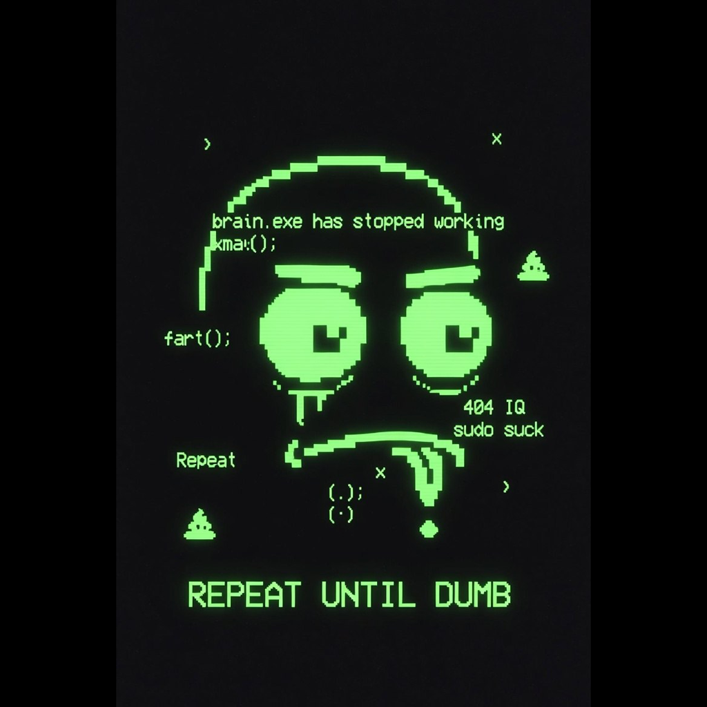 dumb unstable dev logo